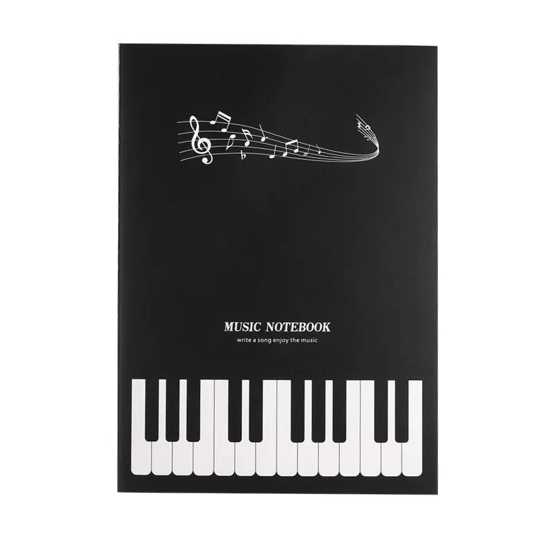 TEMU 【五線書き】練習帳 ピアノ譜 ピアノ練習 楽譜 ノート 学生向け 音楽理論知識を身につける