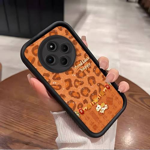 휴대폰 케이스 - Xiaomi 17 Pro Max 15T 14T Pro 13T 12T Mi 11I Redmi 10C 9T 충격 방지 보호 휴대폰 케이스, 행운의 말 모티브의 축제 분위기 있는 디자인, 프린트 액센트, 설날 마스코트 장식, 금괴 및 랜턴 디테일