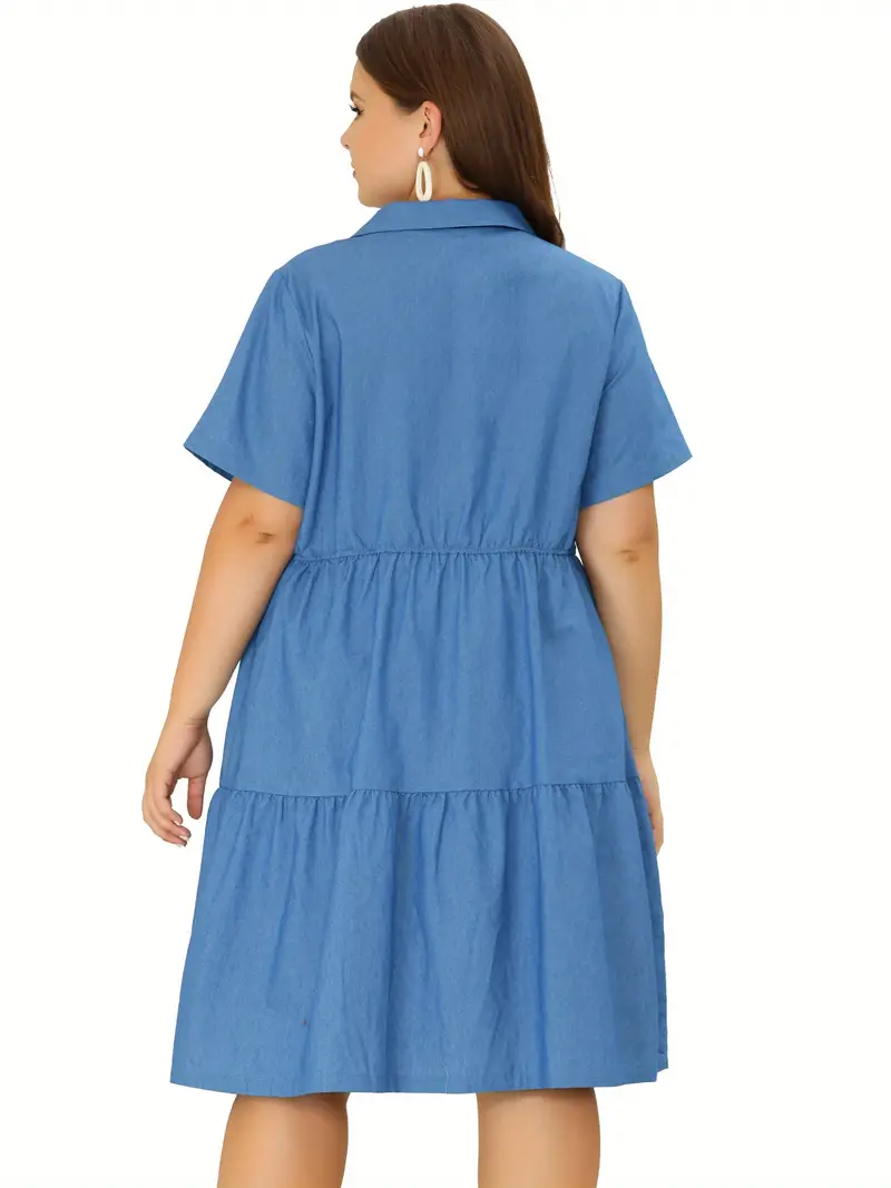 plus size chambray shirt dress Velvet By Graham & Spencer Izmir Chambray Shirt Dress