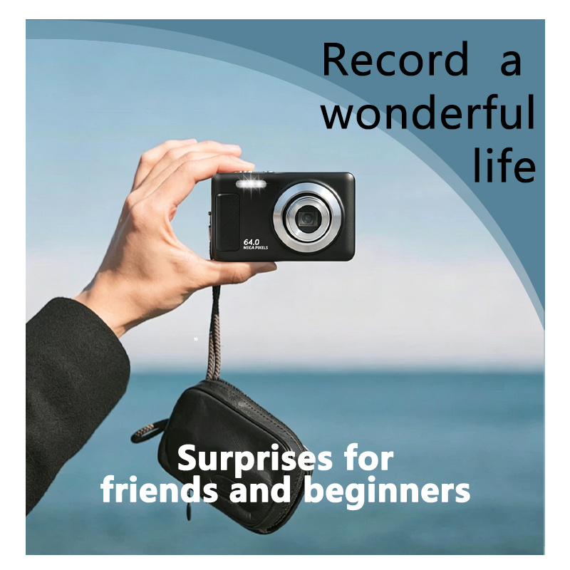 fotocamera digitale   4k - fotocamera per vlogging   -   uhd, compatta con zoom 16x, dotata di lettore di schede 16gb+ Dettagli dell'articolo 7