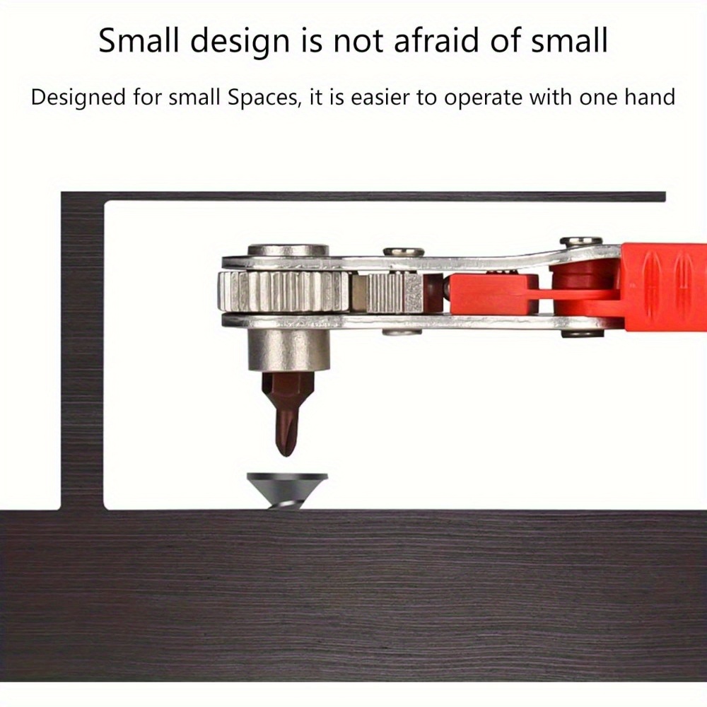 bidirectional screwdriver set wrenches screwdriver bit set screwdriver offset metal construction no electricity required Product details 2