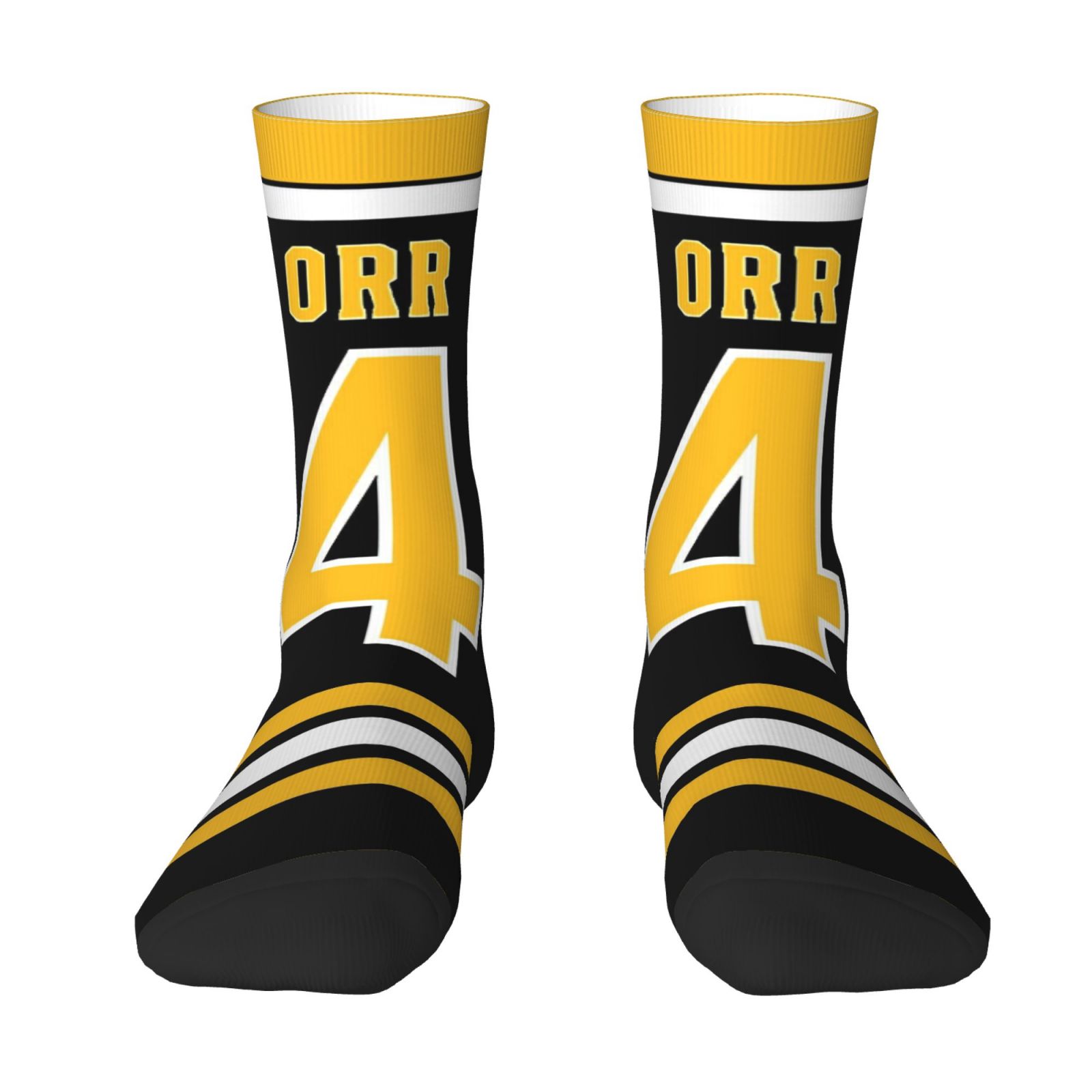 TEMU 1 Paire de Chaussettes Homme Chaussettes Cadeau Fan de Hockey sur Glace, Port Toutes Saisons, Design Thématique Unique, Tissu Durable,