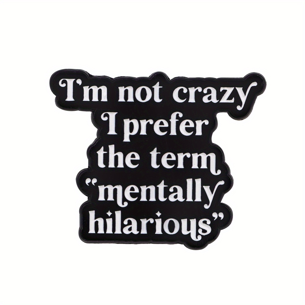 TEMU 1pc Of Stylish Enamel Pins And Brooches For Decorating Backpacks And Bags, Perfect As A Gift For