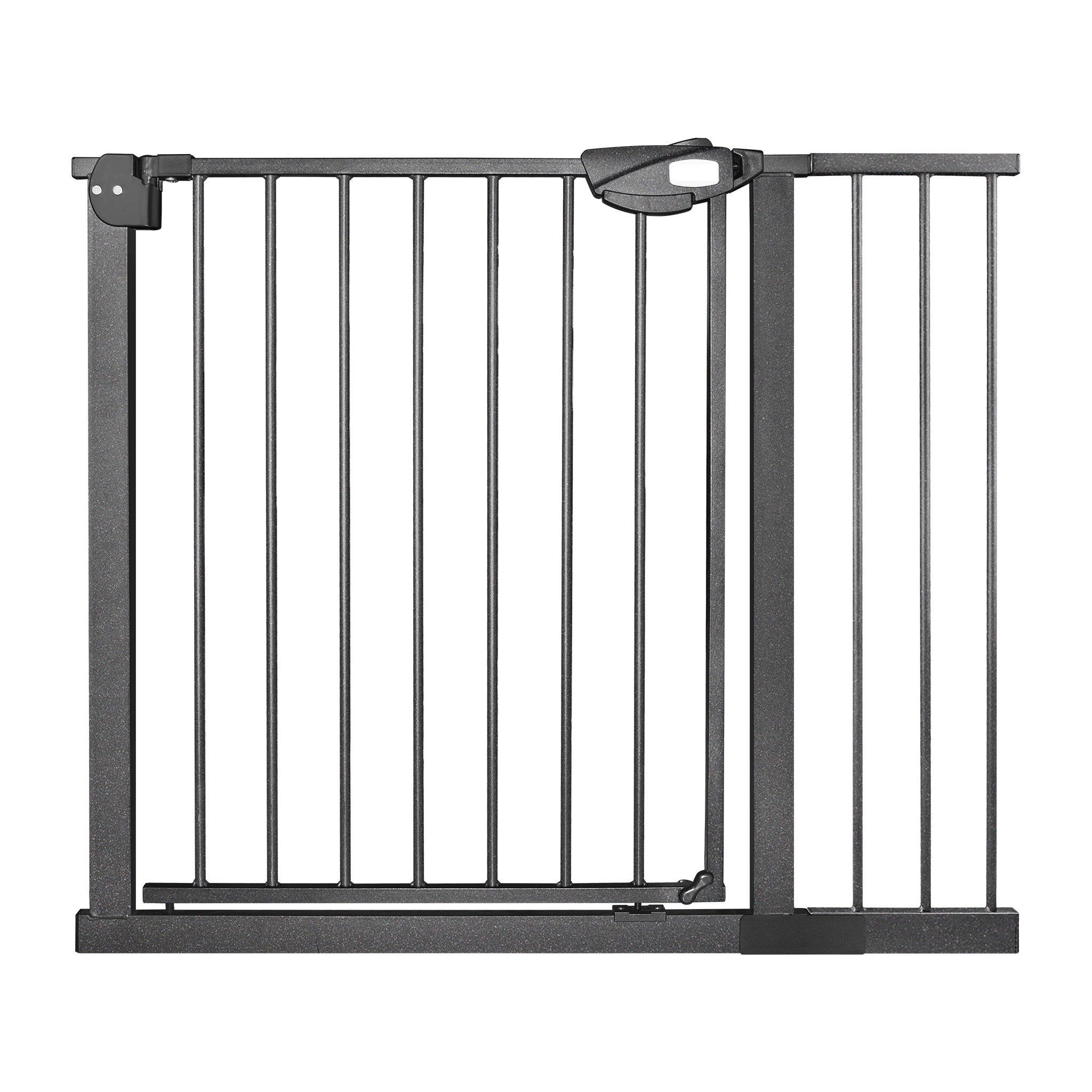 Image of Stair Gates, No Drilling Required N Stop Safety Gates And Stair Gates With Automatic Closing Function Child Safety Gates Baby Safety Gates (black)