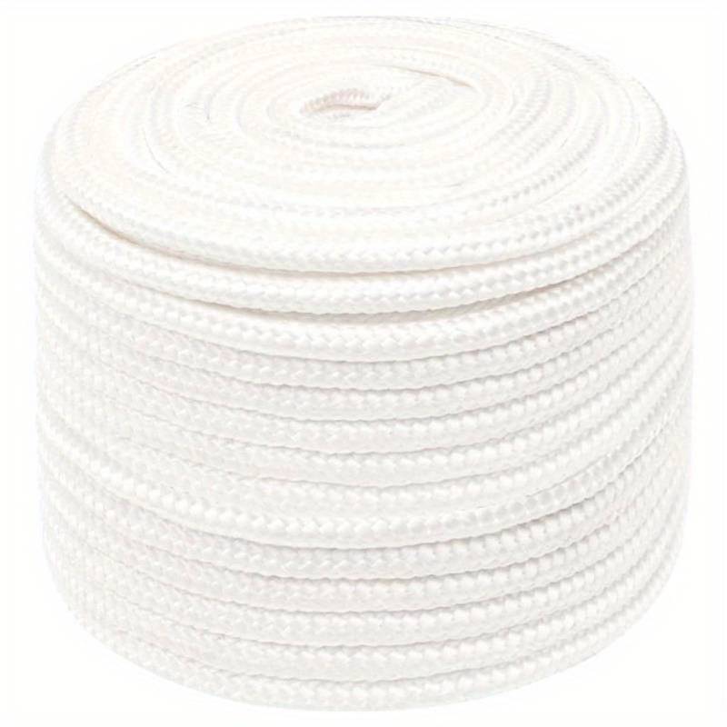 Corde Polypropylène 8mm X 100m Rouge - Flottante, Résistante, Pour Bateau, Amarrage, Gréement