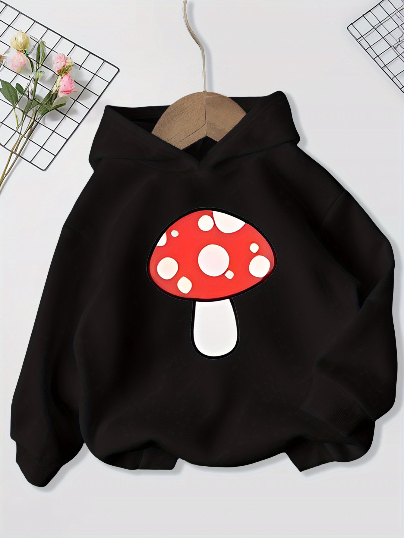 【mahagrid】23FW★ MUSHROOM BOY HOODIE 32a47f7528cd4d5fac45aaf1effe5f