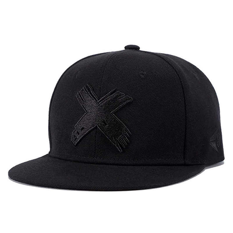 E-shop 1 Herren X Bestickte Baseballkappe, Outdoor Verstellbare Hip-Hop Mütze, Sonnenschutz Freizeitkappe für Frühling, Herbstreisen, Strandpartys