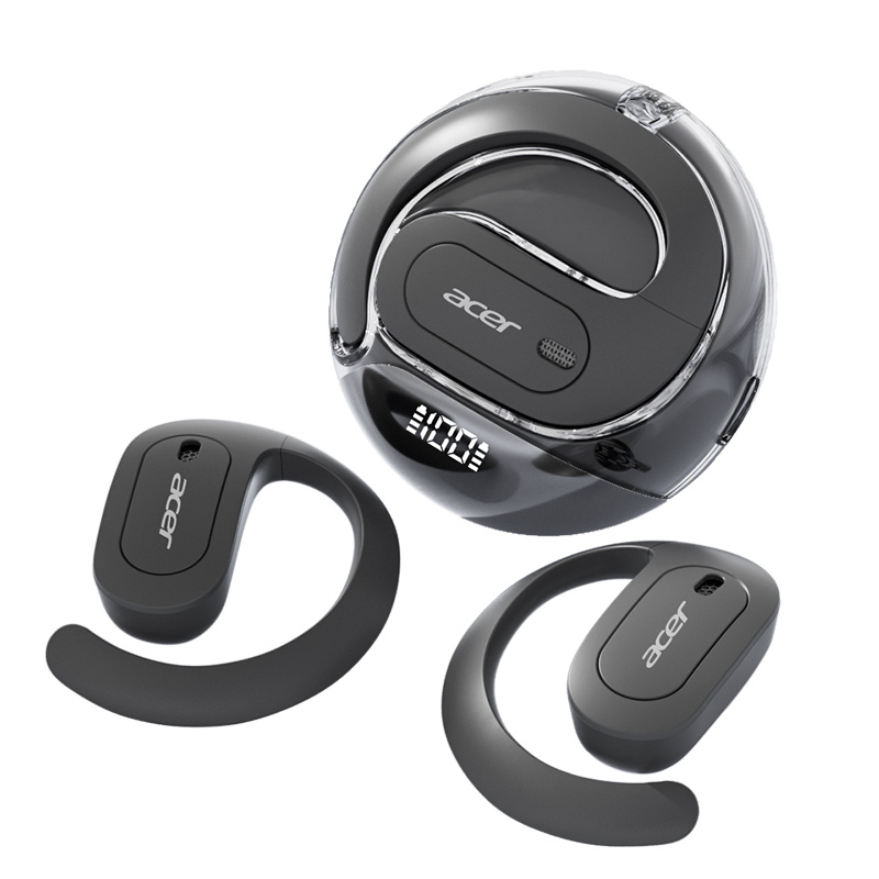 [acer Genuine Product] Ohr538 Portable Wireless Earbuds With Led Display Charging Case, Wireless 5.4, Super Long Standby, Aac , Stable Connection, Type-c Charging, Casual Use& Gift , Gaming Mode/ .