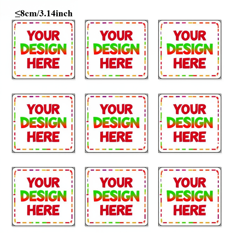 TEMU Personalized Customization Of 9 Customer T-shirts, Sleeve Logos, Heat Transfer Printing Clothing Stickers, Diy Decorative Heat Transfer Printing