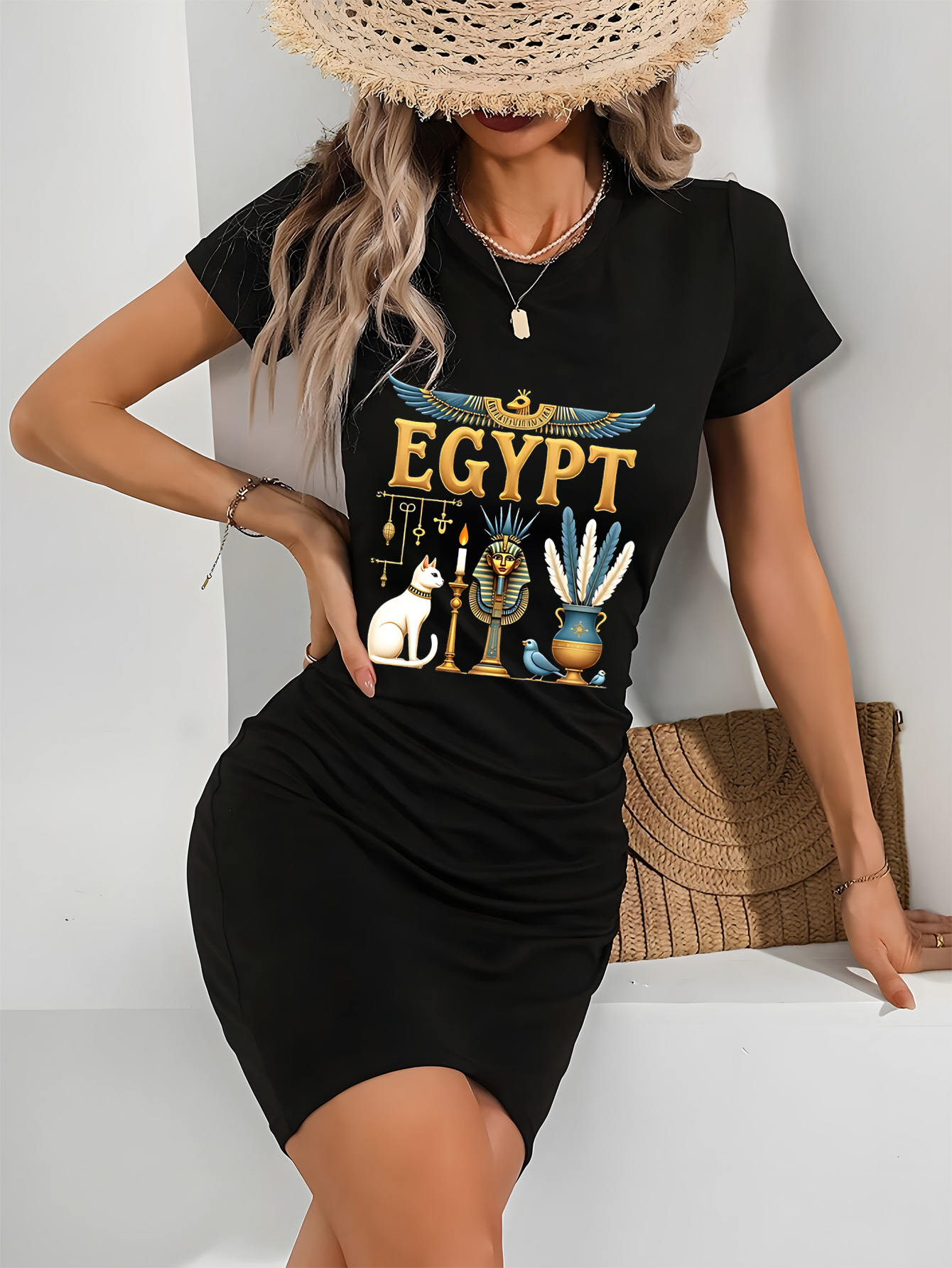 slim fit dress slacks EGYPTIAN COSTUME main image 1