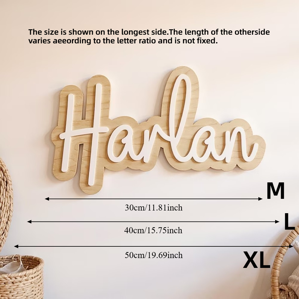 TEMU Decorative Signs & Plaques, Custom Wooden Name Plaque, Wedding Seat Card, Wedding Favor, Home Decor, Wedding Table Card, Wooden Name Tag,