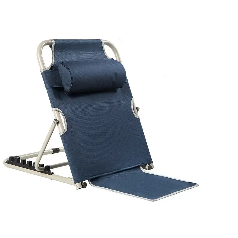 heavy duty adjustable outdoor camping backrest portable foldable 6 position multi for camping reading gaming travel and home use no details 3