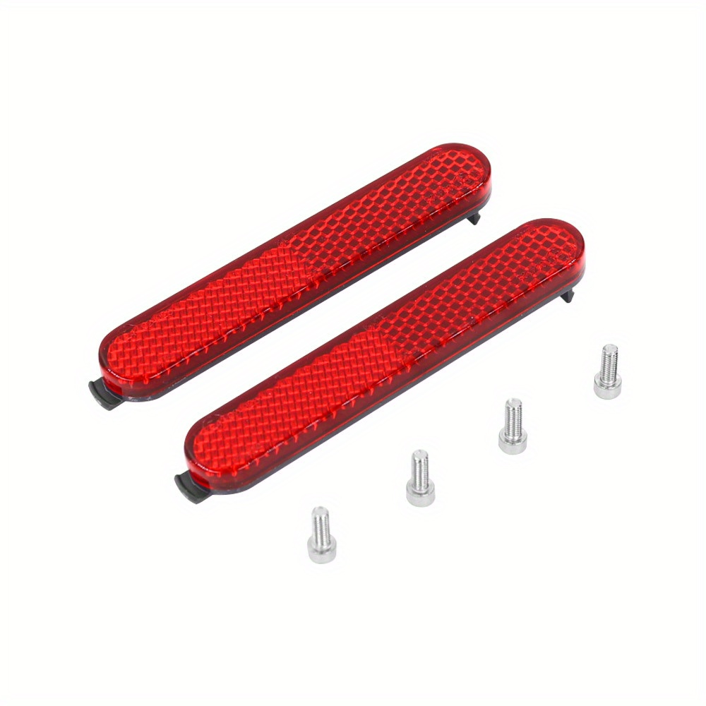 1 pereche Huse Elice Trotinetă Electrică, Carcasă de Protecție, Decorațiuni de Siguranță Nocturnă, Piese de Schimb, Curea Reflectorizantă Laterală pentru Xiaomi Pro2 1S M365 Mi3