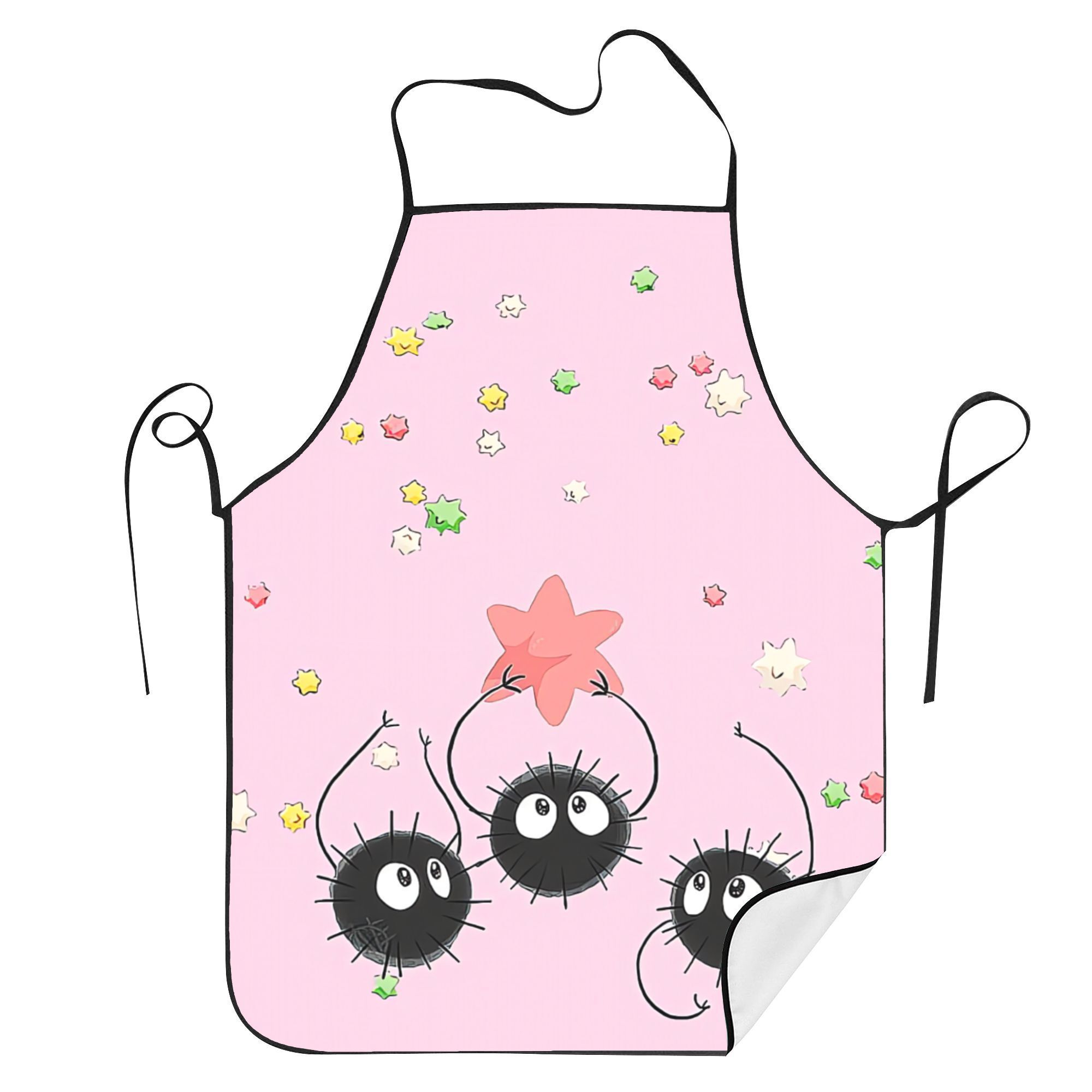 

Kitchen Unisex Apron Household Cleaning Composite Pinafore Salon Baking