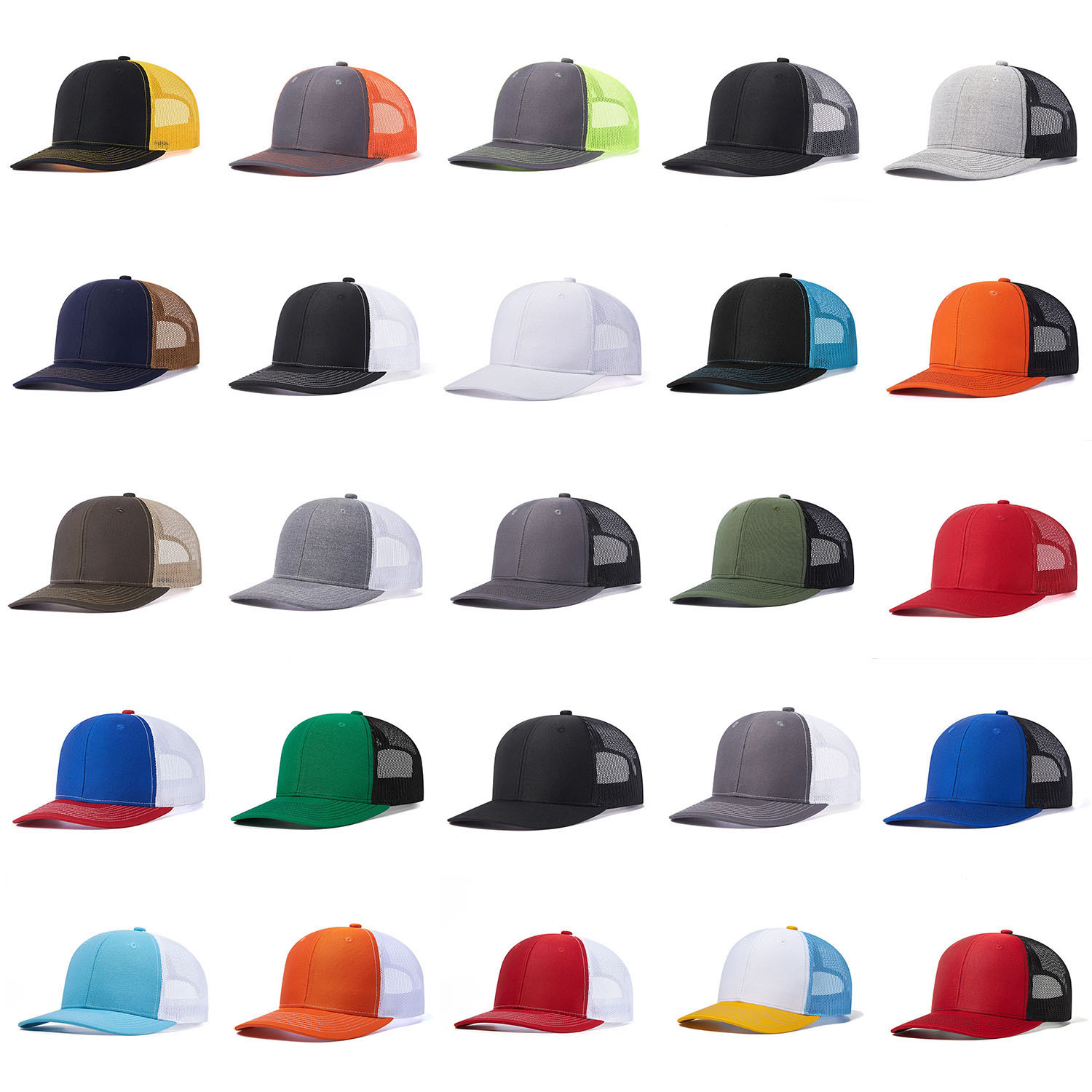guangzhou spot   112 mesh blank solid color sunshade mesh hat summer breathable baseball cap wholesale