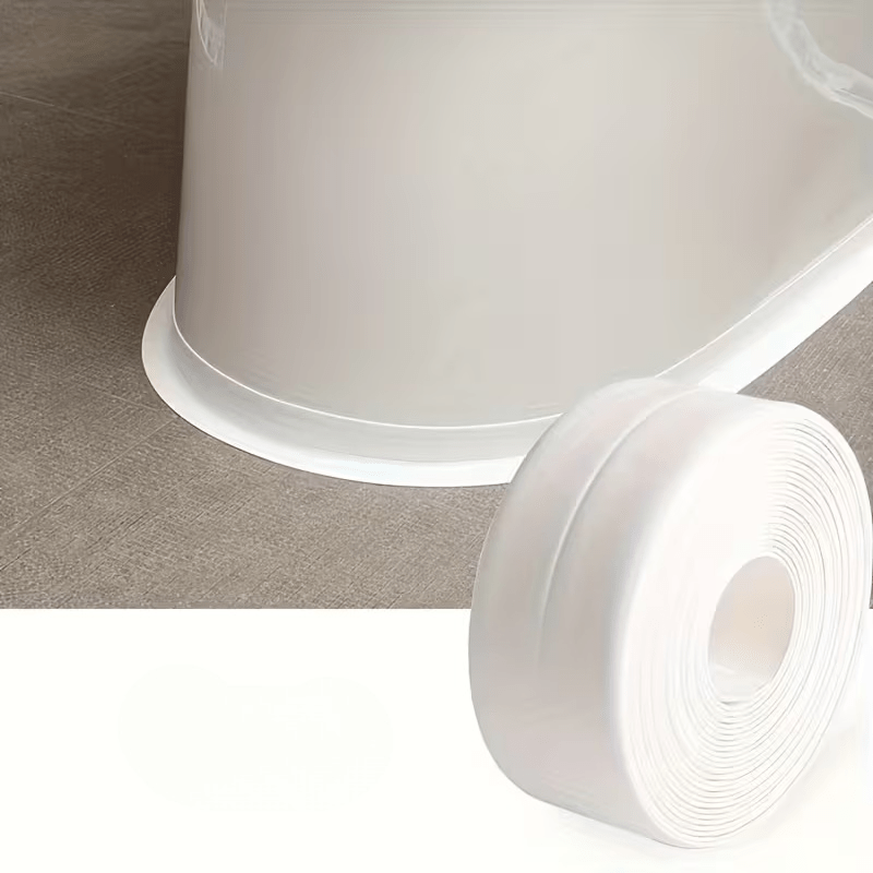 TEMU (129.92 Inches) Heavy-duty Self-adhesive Sealing Tape For Sealing Bathtubs, Toilets, Etc. Suitable For Kitchens, Rooms, Bathrooms, And .
