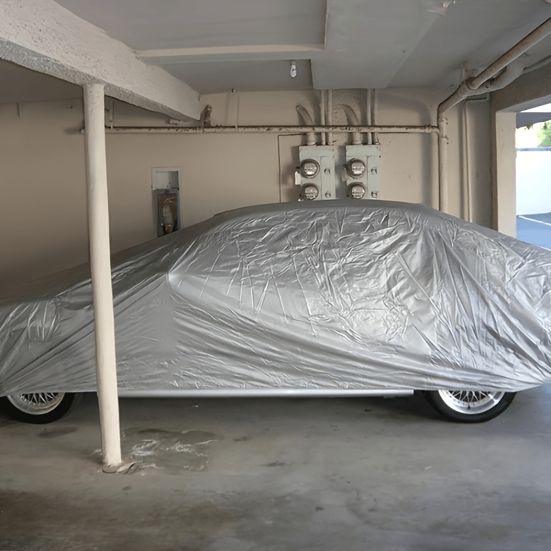 universal waterproof car cover full vehicle protection uv resistant rainproof dustproof snowproof heat resistant seasonal vehicle protection car additions   cover durable car cover