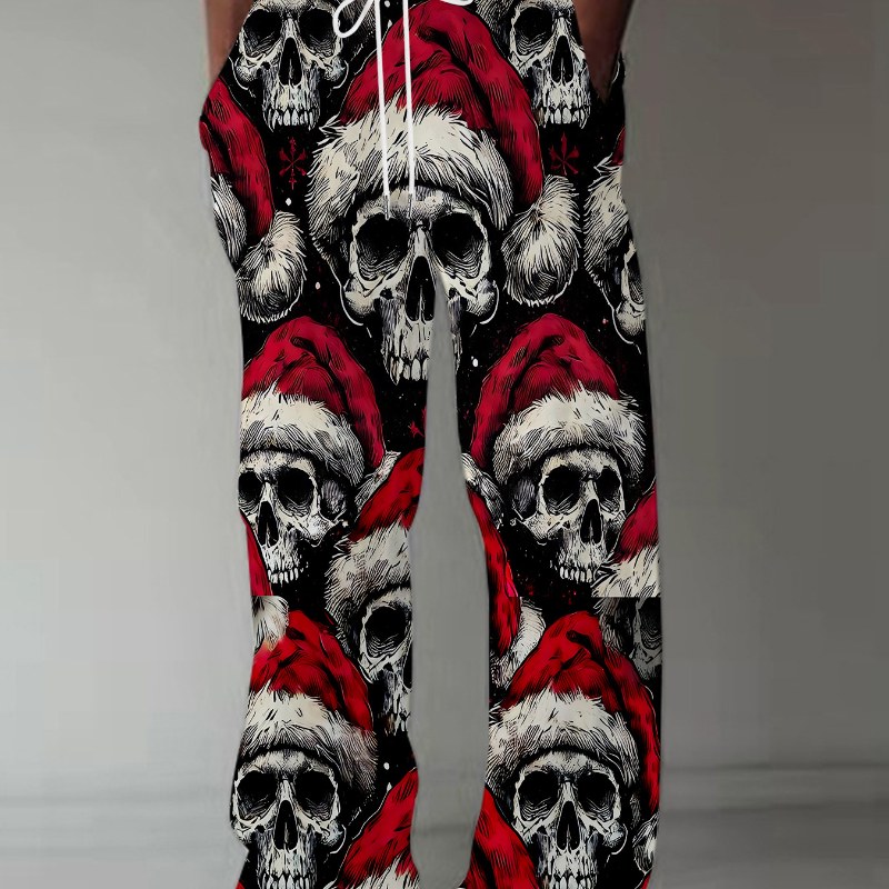 TEMU 1pc Of 's Long Pants, Stylish And Loose Straight-leg European And American Trendy Casual Trousers With, Suitable For Holiday Gifts,, Fishing, And Parties