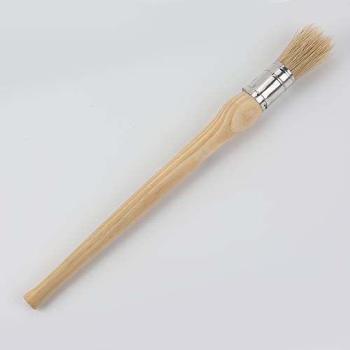 round paint brush 1pc professional chalk wax applicator for diy painting