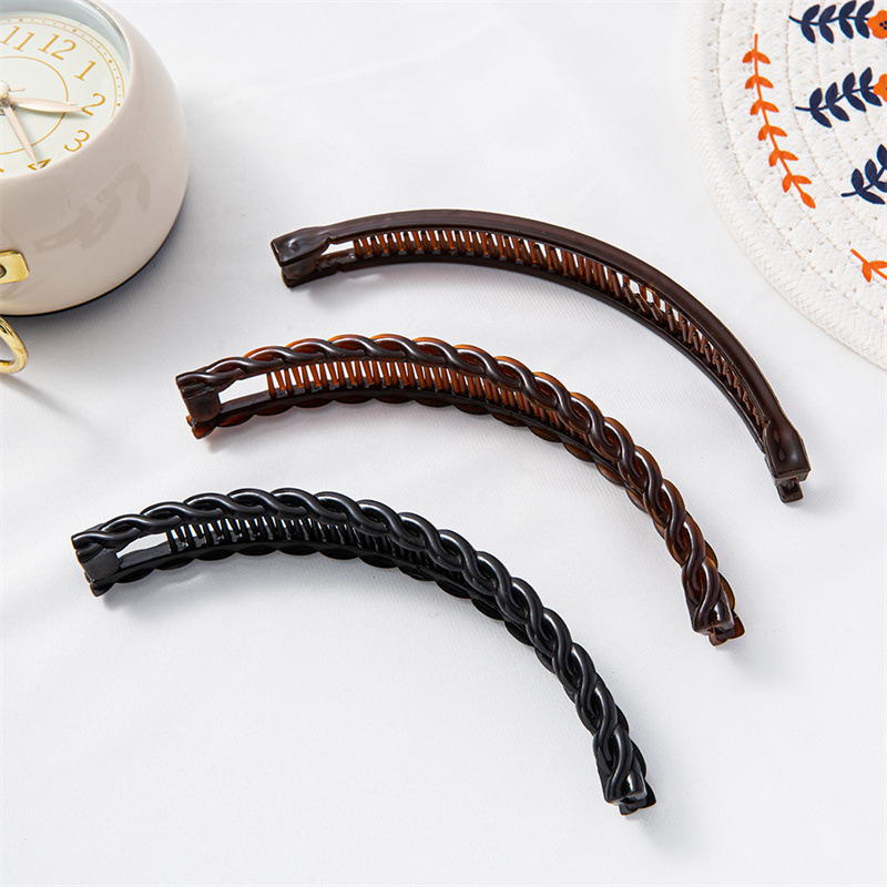 TEMU 3 piezas de pinzas para el cabello tipo grandes, fáciles y versátiles para mujer, exquisito y elegante peine de inserción, pinza para el cabello