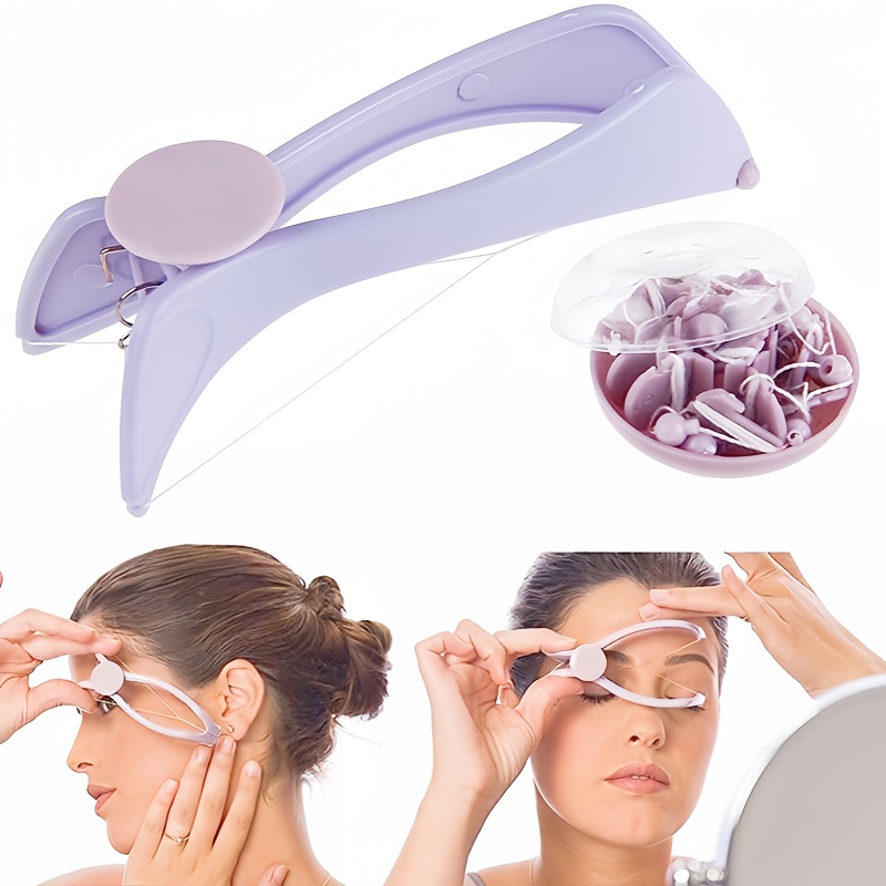 This , Fragrance-free Facial Hair Removal Device Is Suitable For , Cheeks, Eyebrows, Beard, And Sideburns! Its Compact And Mini Design To Carry And Use . Manual Operation Requires No Batteries Or