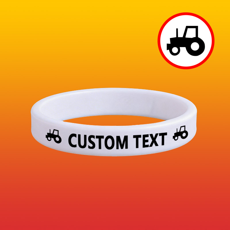 26pcs Custom Silicone Wristbands Set, Personalised Gift