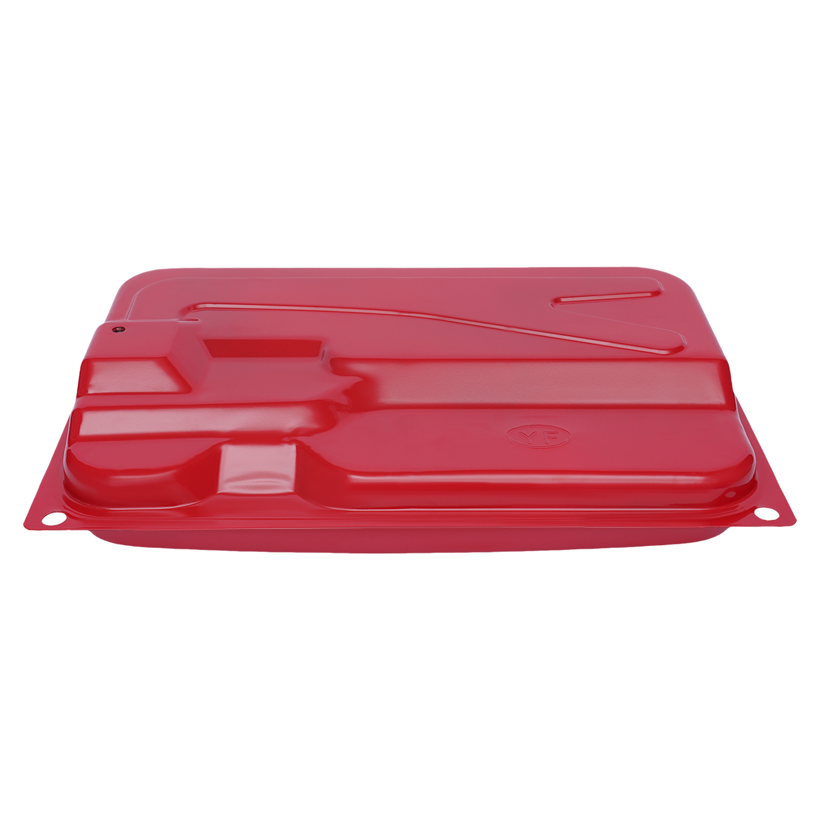 TEMU 15-liter Universal Generator Fuel Tank Generator Accessories, 4-gallon Portable Replacement Tank Built-in Filter Fuel Shut-off Valve Red 22x14x4
