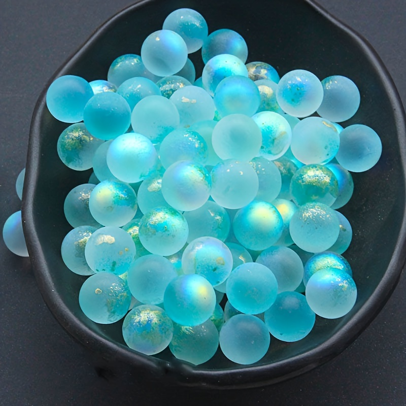 E-shop "Shining" 48-teiliges Sternen-Glasmarbleset - für Zuhause, Kamin, Wohnmobil-Deko, Vasen-Dekoration, Gartenschmuck, Topf-Pflanzen-Verzierung,