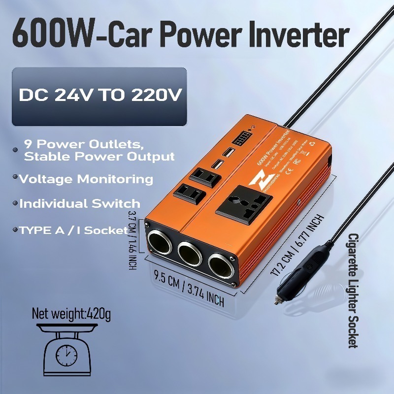 24v cigarette lighter inverter inverter 24v