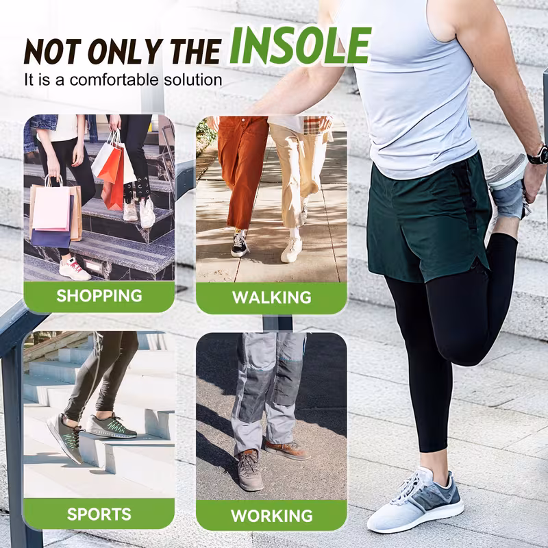 240 lbs strong arch support insoles high arch support sport insole for flat feet cushioning insoles able breathable for men women for work boots shoes running additions insoles for standing all day sprots Product details 5