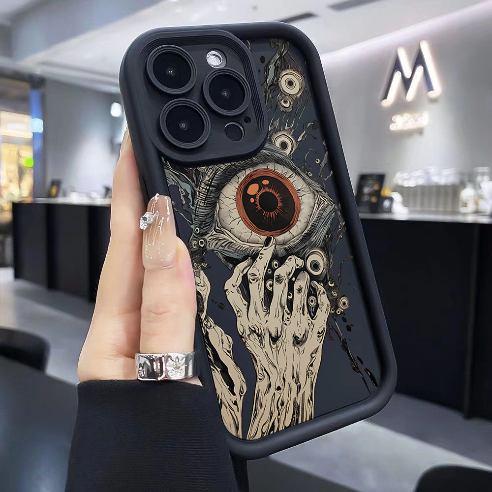 horror devils eye pattern new fashionable design unisex - Temu