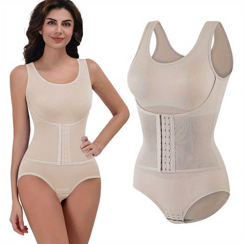 1pcs Waist Trainer for Women - Butt Lifting Body Shaper Elegant Solid Color, Four Seasons Waist Trainer for Postpartum Recovery