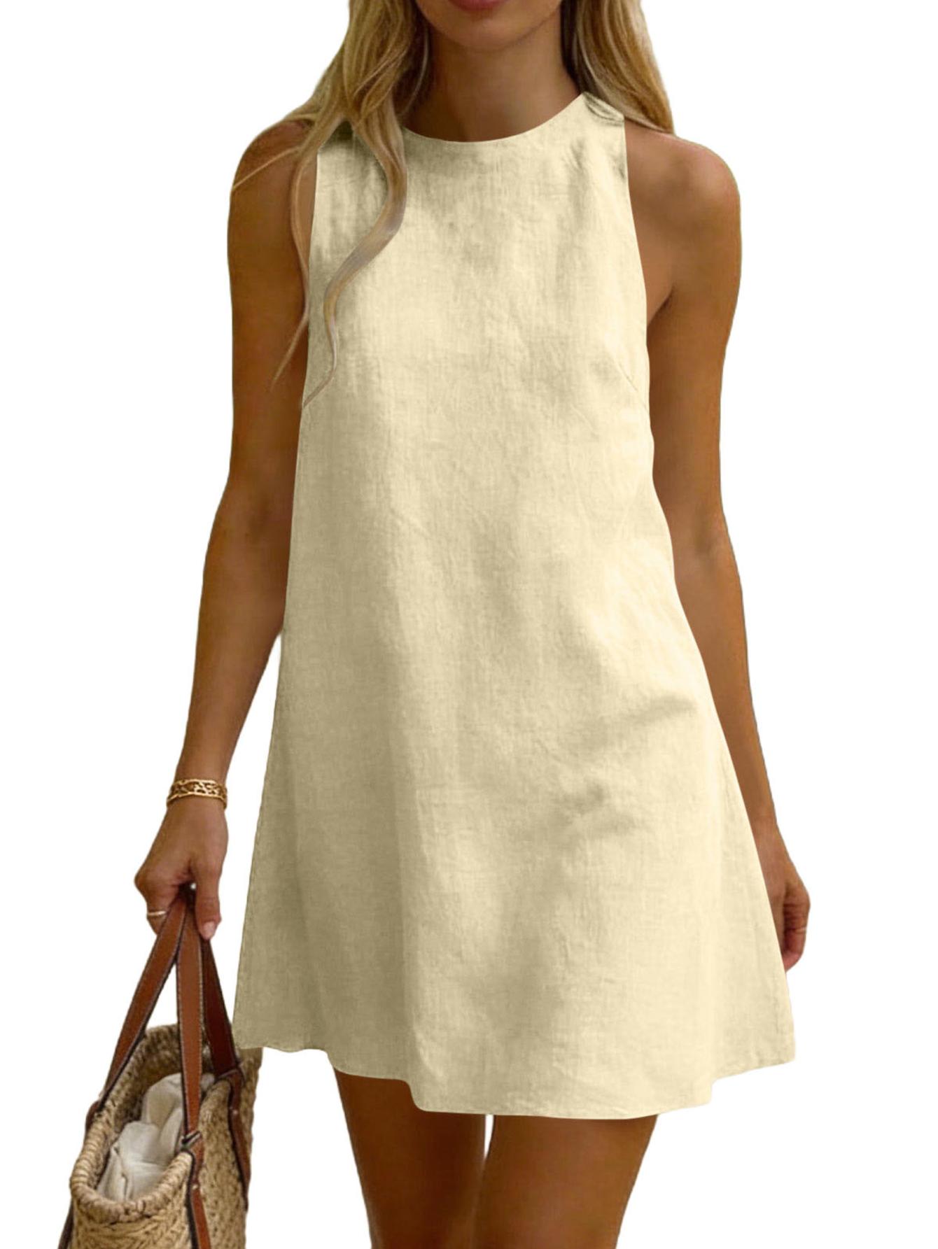 temu linen dresses linen dresses for women sold on Temu United States