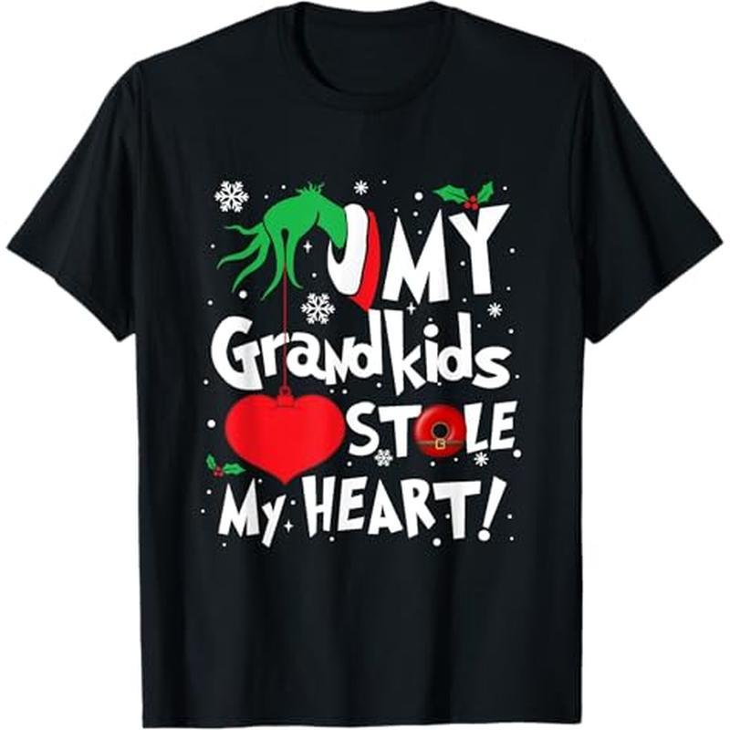 

My Grandkids Stole Christmas T- - 100% , , Dad, Husband, , S-xxxl,