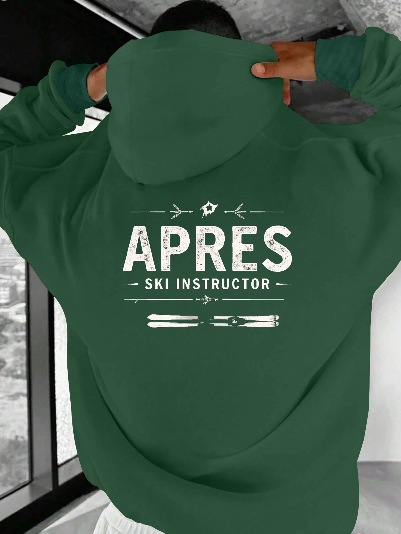 ski men's casual hoodies Temu Norway