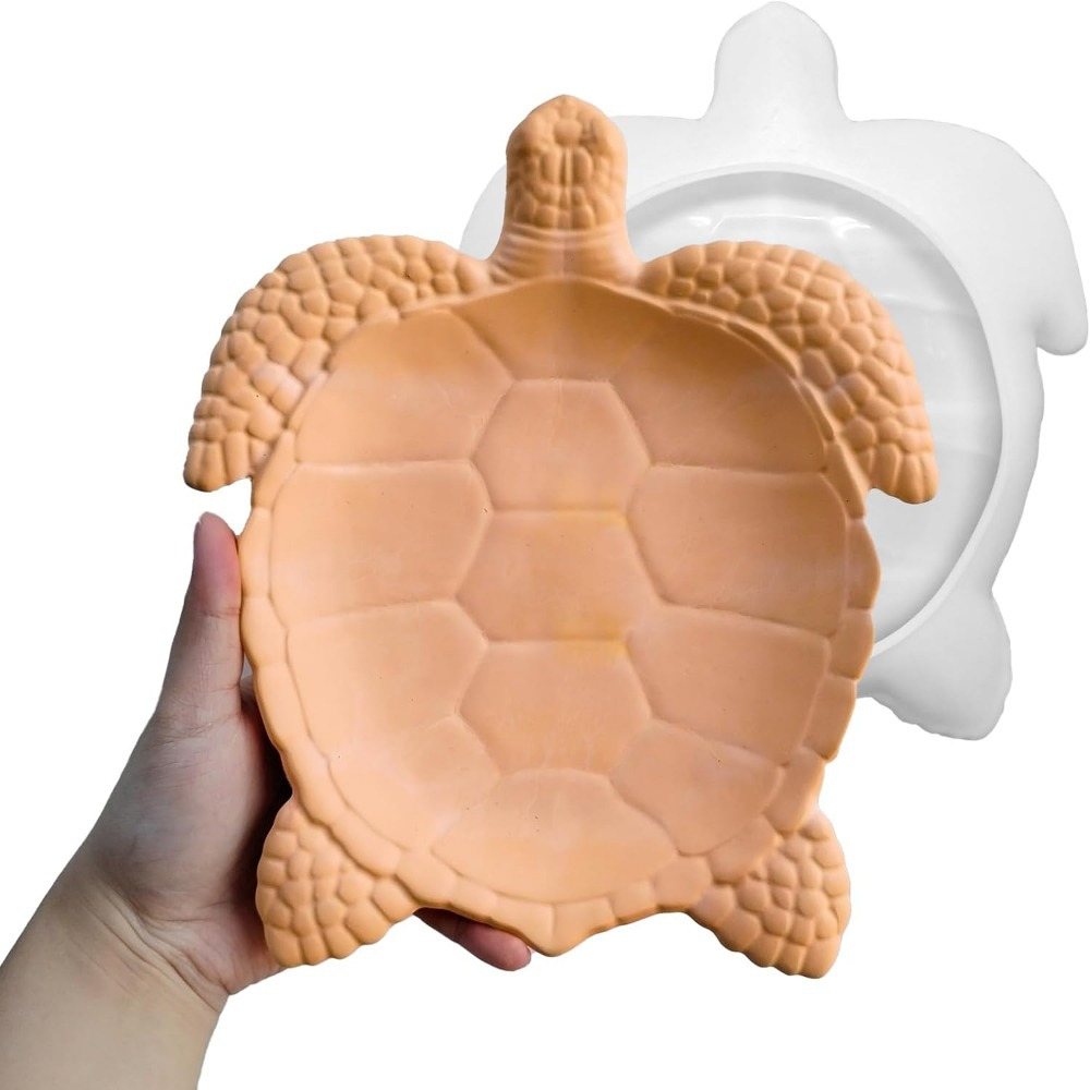 

Diy Turtle Marine Dish Silicone Mold For Epoxy Resin, Storage Tray And Mirror Crafting