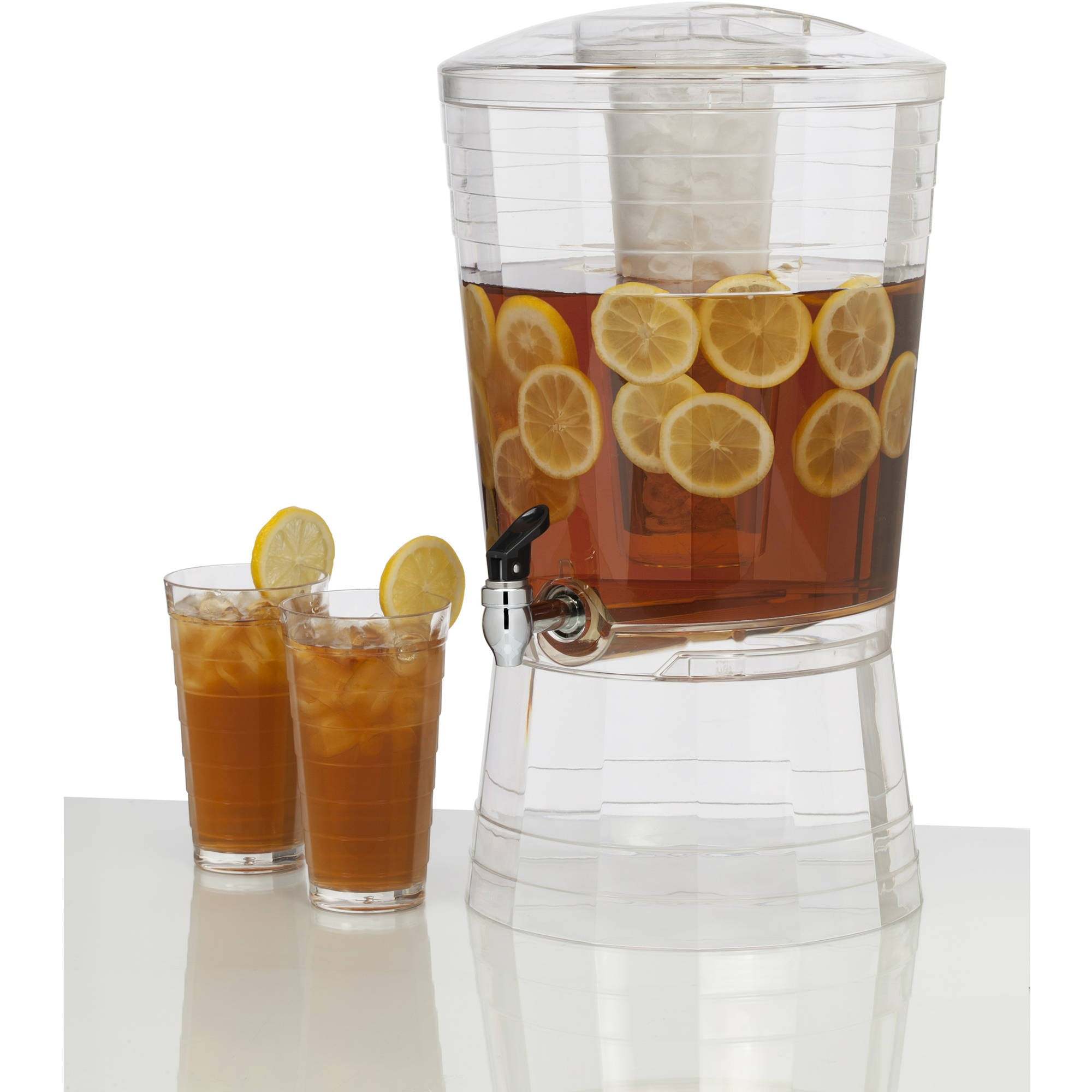 

3-gallon Clear Dispenser - Bpa-free, For Iced