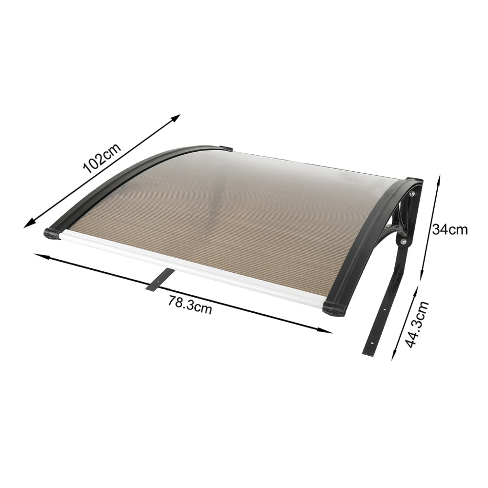 Image of 1pc Robotic Lawnmower Shelter - Weatherproof Protective Cover For Outdoor Garden Lawnmower Garage - Brown, 102x78x34cm