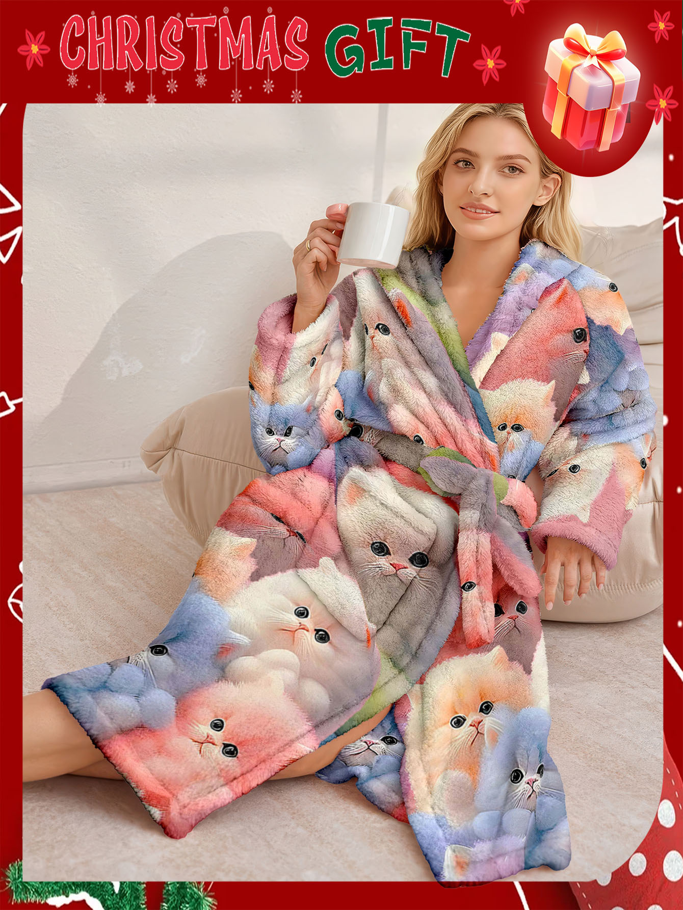 Women'S Luxury Bathrobe - Plush Hooded Robe with Drawstring Waist & Pockets, Soft Fluffy Winterrobe in Pastel Pink - Cozy Indoor/Outdoor Wear for, Bath, Spa, Or Home - Perfect Winter Gift For Women, Bathrobe For Women, Spa Wear, Comfortable Wear