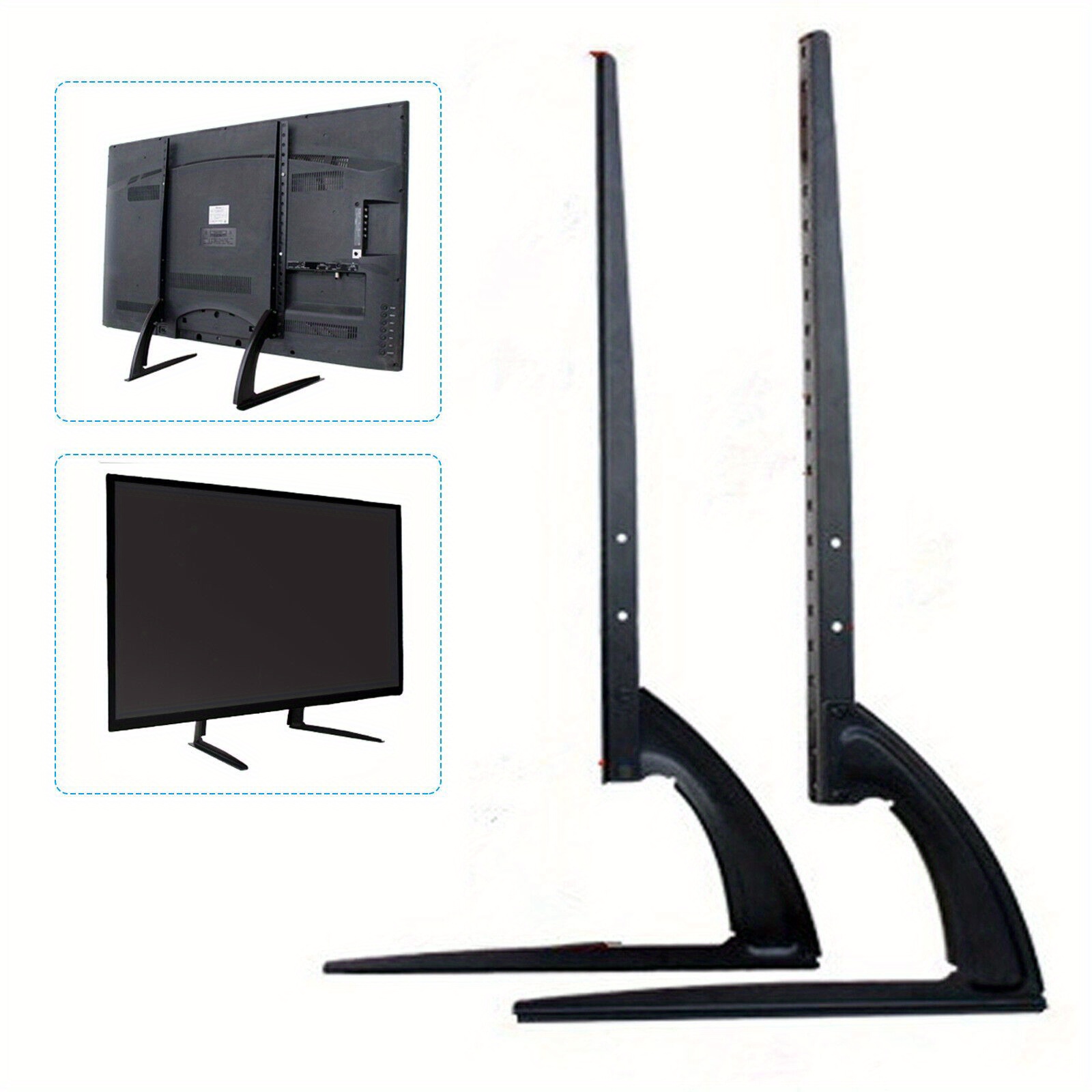   1   stand fit tvs between 81 3 177 8cm 32 70in tabletop mount tv stand 69 5 35  4 13 8in