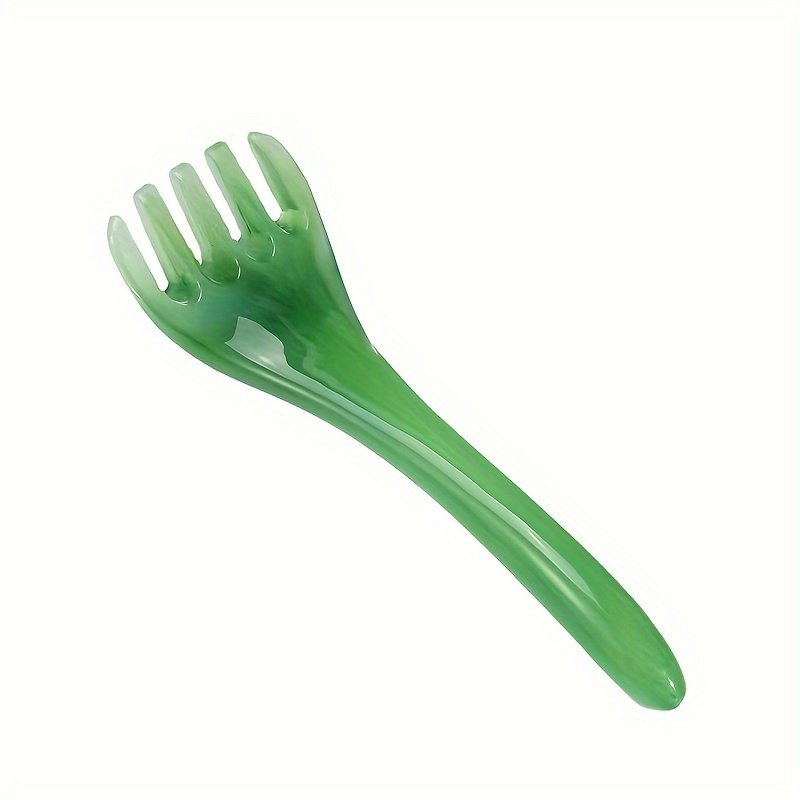 Masajeador de cuero cabelludo, Masajeador de espalda Gua Sha, Masajeador de cabeza SPA portátil de mano para relajación profunda