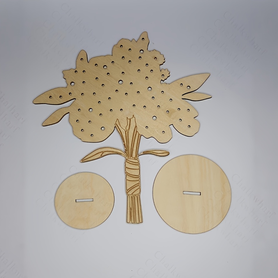 E-shop 2D Flach, Sammeltafel für Blumen im Freien/künstlich – Modernes minimalistisches Tischdisplay mit mehrfach unterteiltem Blumenhalter, geeignet