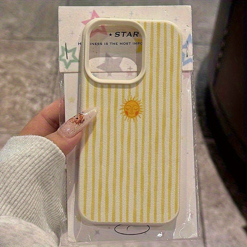 TEMU Phone Case: 1 Shy Sun Iphone Case, Suitable For Iphone 16/15/14/13/12/11/xs Max/11 Pro Max/13 Pro/14 Pro/15 Pro/16 Pro/15 Pro Max/14 Pro Max/13