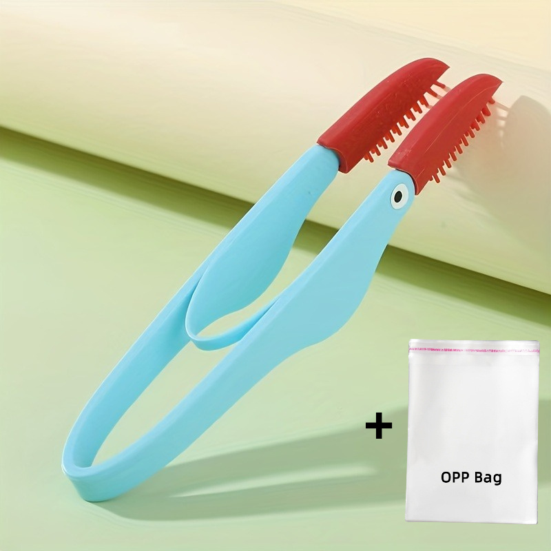 TEMU [gentle Dog Eye Comb Clip] 1pc Pet Tear Stain Remover 1pcoppbag, Gentle Dog Eye Comb Brush Dog Eye Excrement Brush Clip
