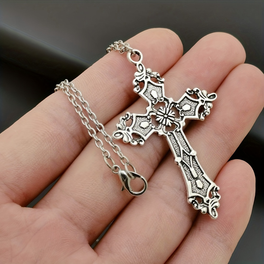 1pc Cross Pendant Necklace