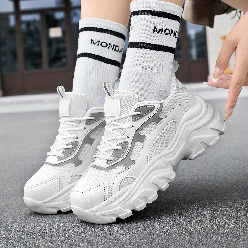 dads online couple sports shoes stylish thick soled Temu Oman