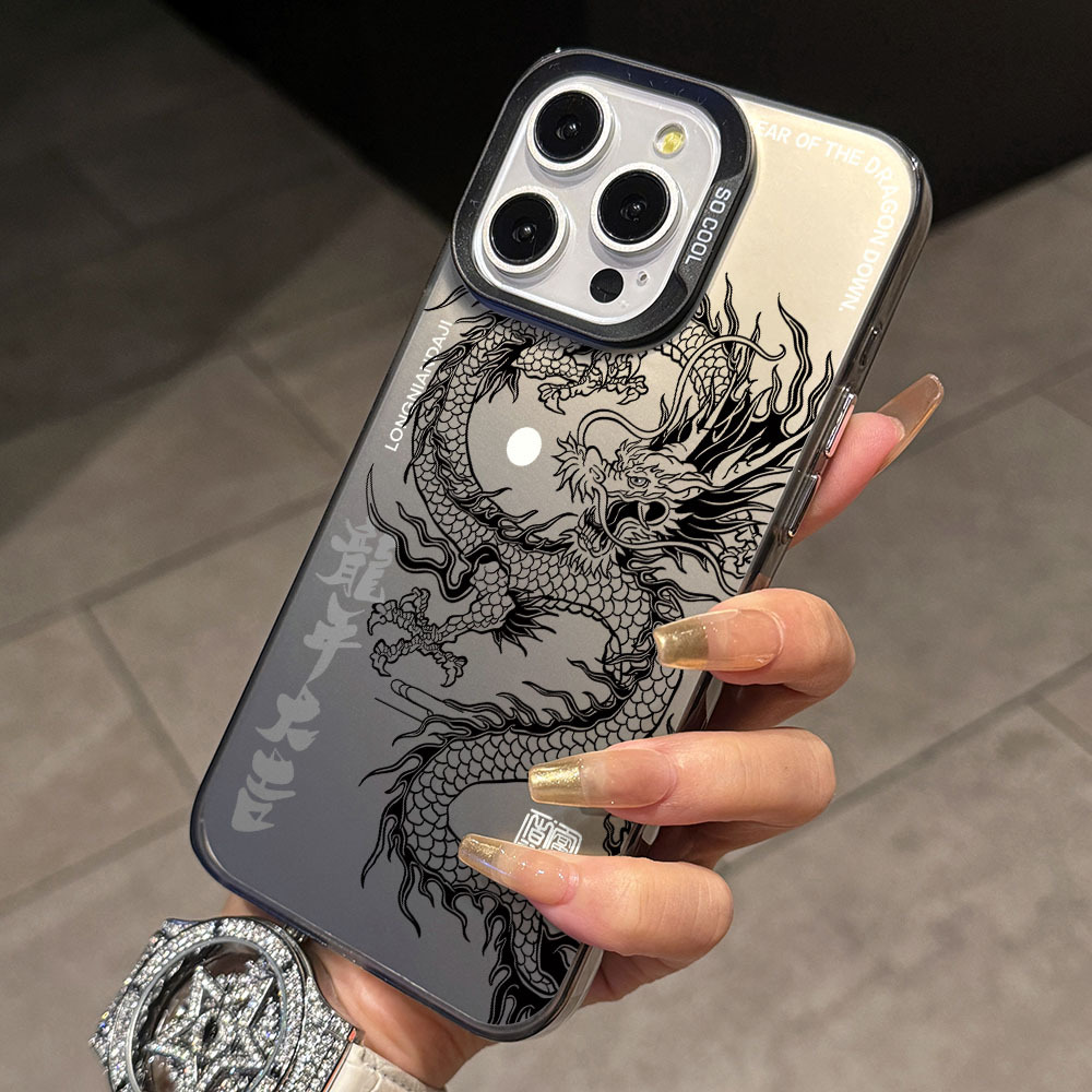 TEMU Phone Case: Cool Chinese Style Dragon 6 Colors Phone Case For For Galaxy A73 A72 A71 A56 A55 A54 A53 A52 A51 A50 A36 A35 A34 A33 A32 A30 A26 A24