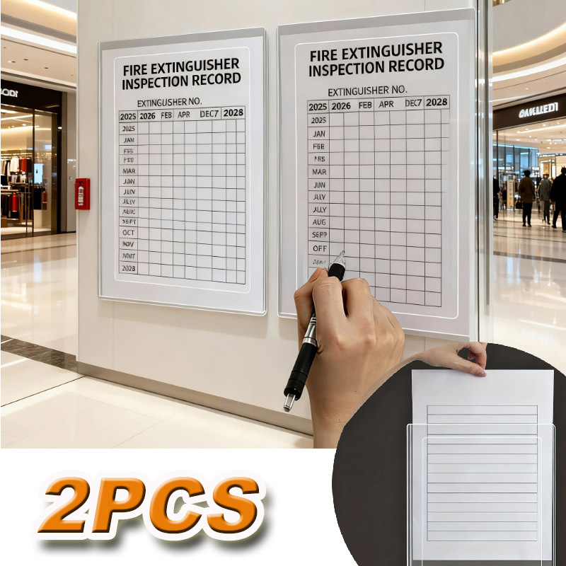 TEMU 2pcs A4 Papier Rangement de Fichiers Matériel Colonne de Fichiers Boîte d'Affichage Transparente Murale Fichier Rangement de Sac de Fichier