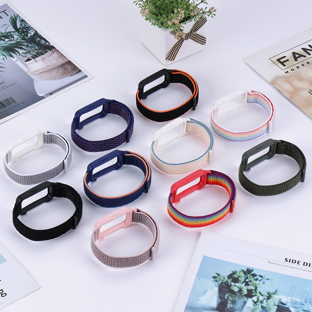 Ersatzarmband Für Huawei Band 10/9/8 – Elastisches Nylon-Armband Verstellbar Für Damen & Herren