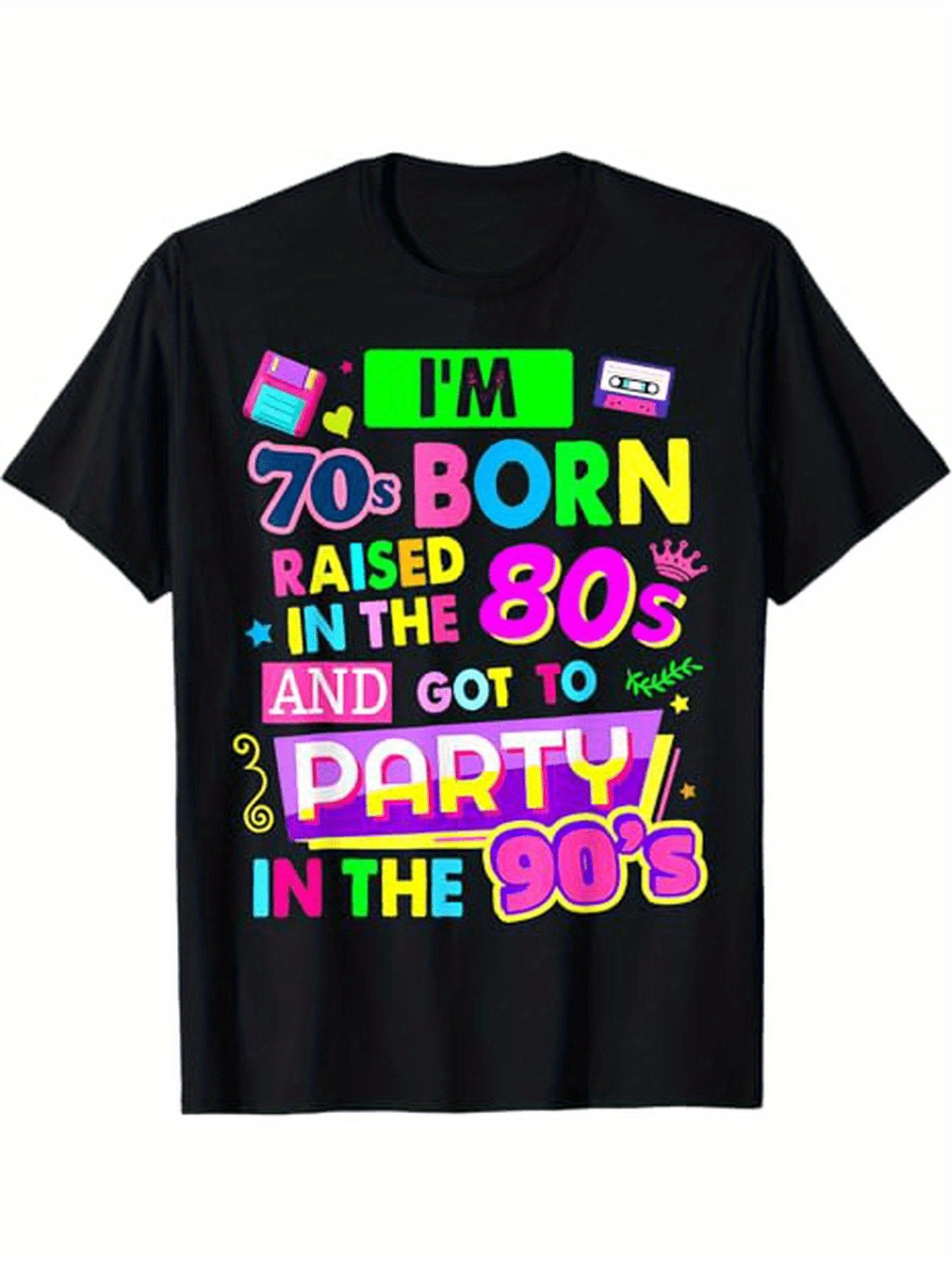 90s rave ideas womens retro graphic t shirt im 70s Temu Denmark